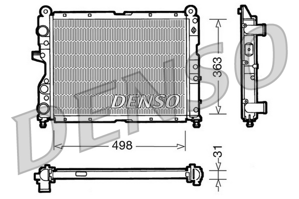 Denso Radiateur DRM09131