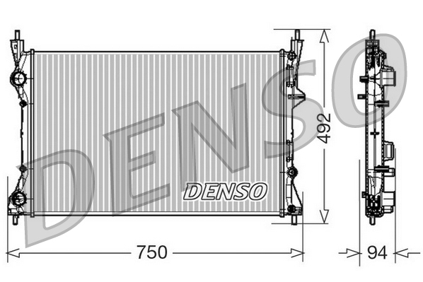 Denso Radiateur DRM09171