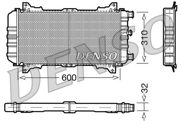 Denso Radiateur DRM10018