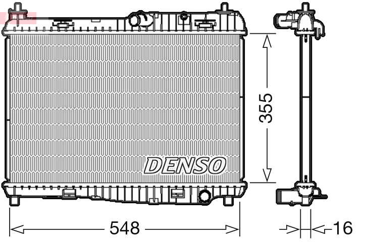 Denso Radiateur DRM10043