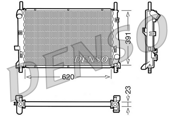 Denso Radiateur DRM10070