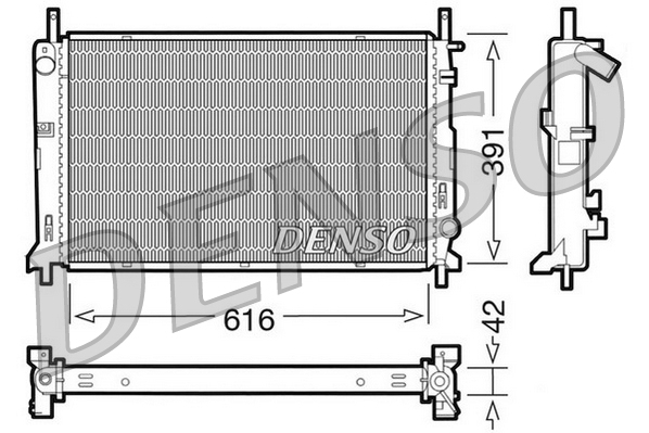 Denso Radiateur DRM10071