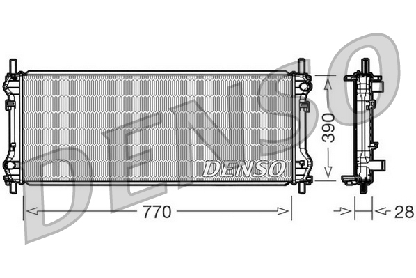 Denso Radiateur DRM10103