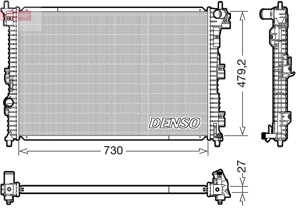 Denso Radiateur DRM10112