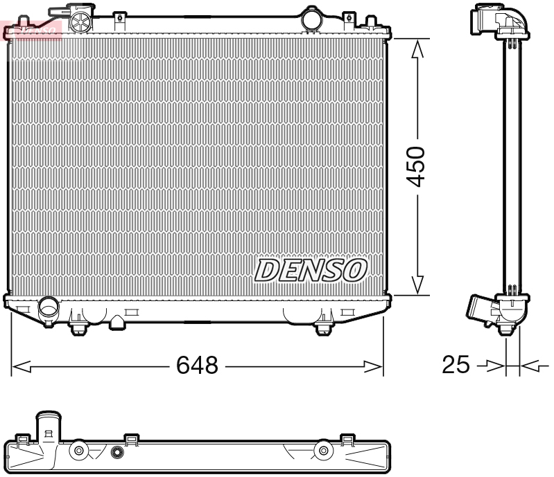 Denso Radiateur DRM10117