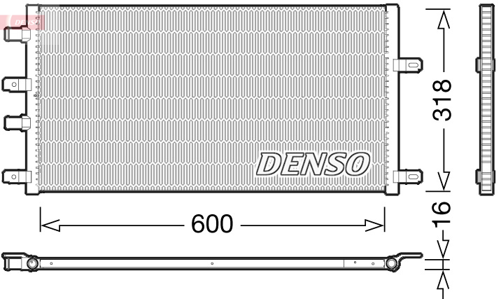 Denso Radiateur DRM12011