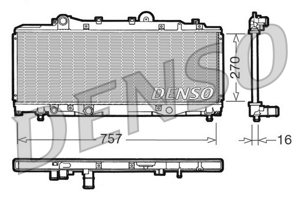 Denso Radiateur DRM13001