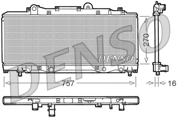 Denso Radiateur DRM13002