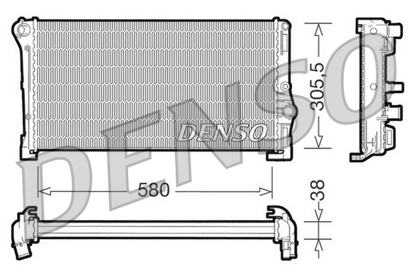 Denso Radiateur DRM13010