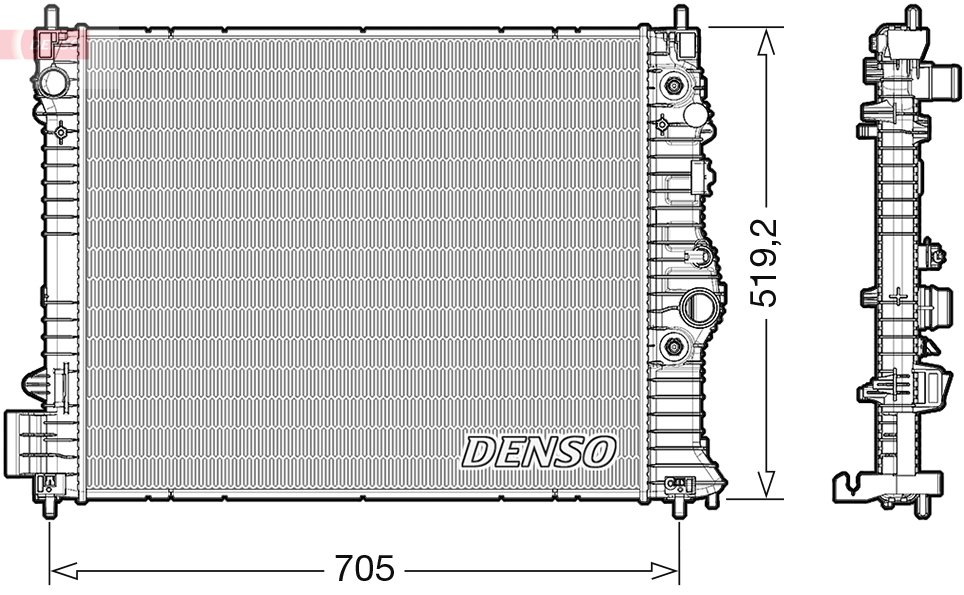 Denso Radiateur DRM15012