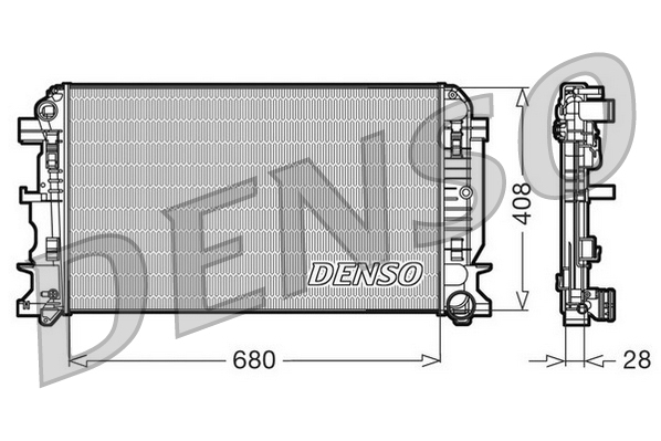 Denso Radiateur DRM17009