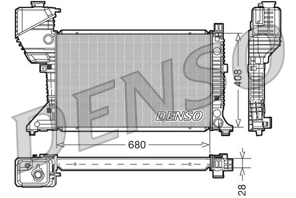 Denso Radiateur DRM17015