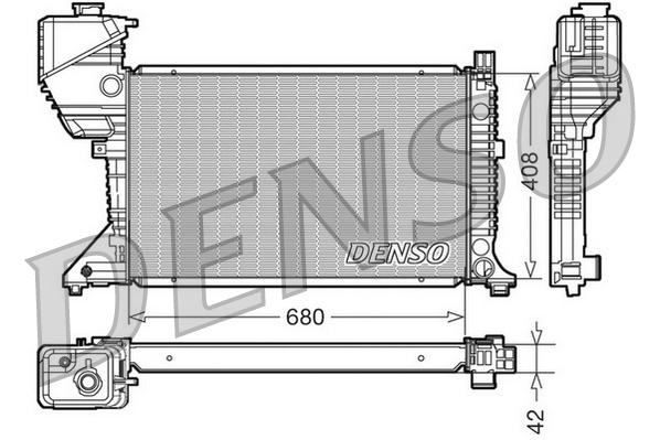 Denso Radiateur DRM17017