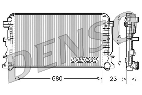 Denso Radiateur DRM17018