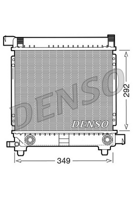 Denso Radiateur DRM17028