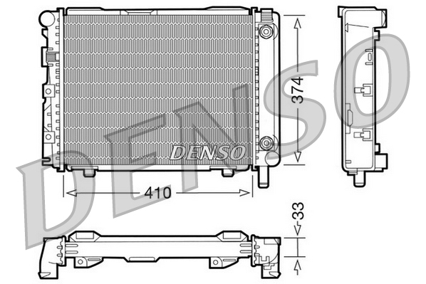 Denso Radiateur DRM17029