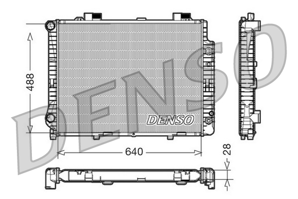 Denso Radiateur DRM17041