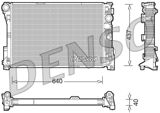 Denso Radiateur DRM17045