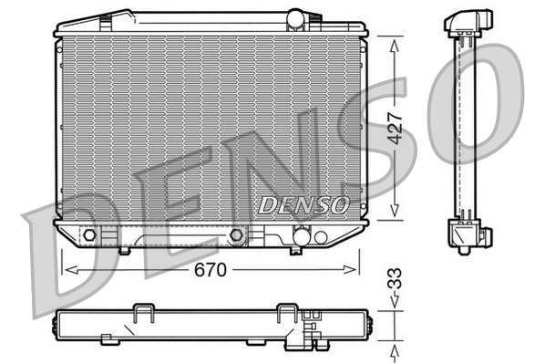 Denso Radiateur DRM17051