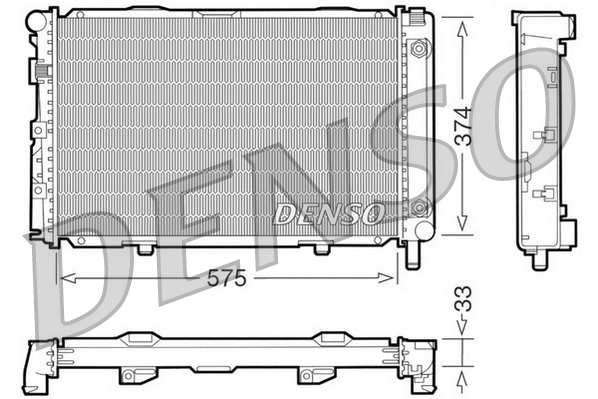 Denso Radiateur DRM17063