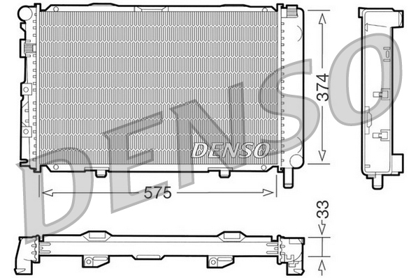 Denso Radiateur DRM17064