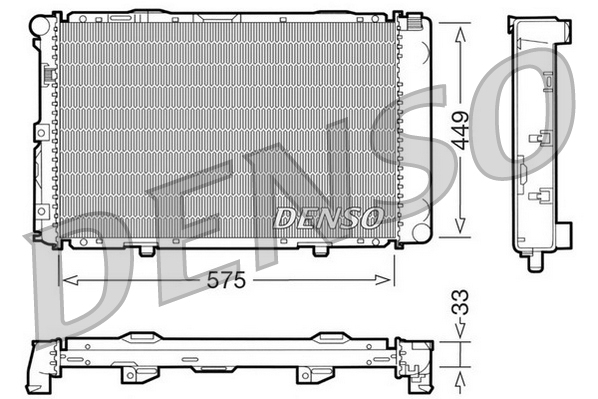 Denso Radiateur DRM17066