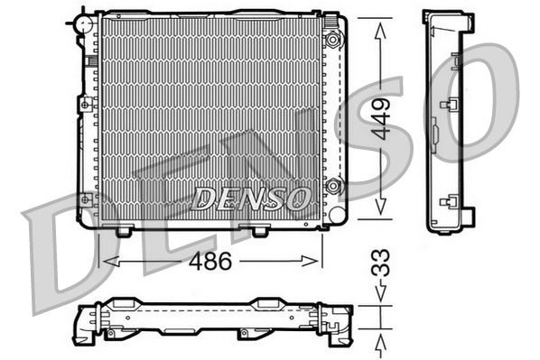 Denso Radiateur DRM17067