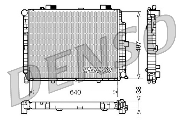 Denso Radiateur DRM17086