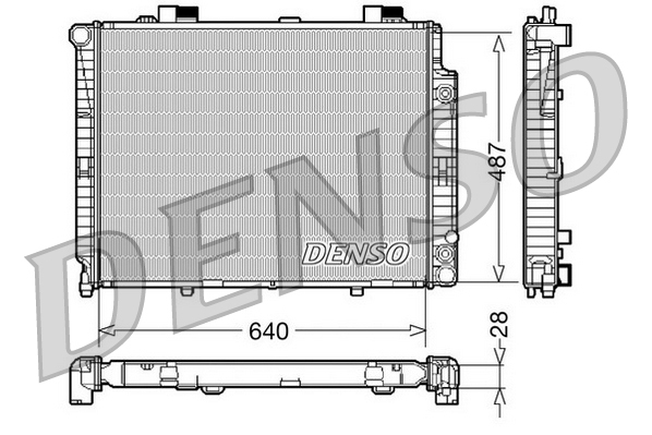 Denso Radiateur DRM17088