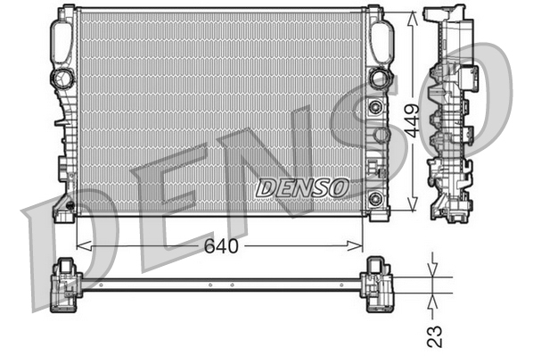 Denso Radiateur DRM17090