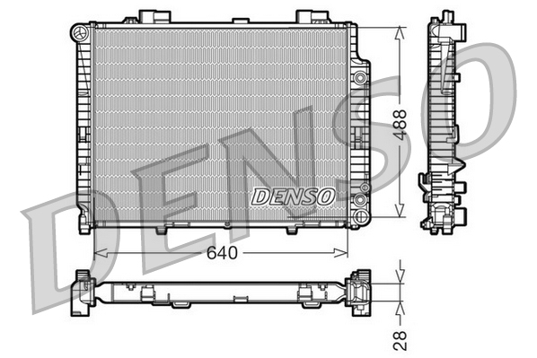 Denso Radiateur DRM17101