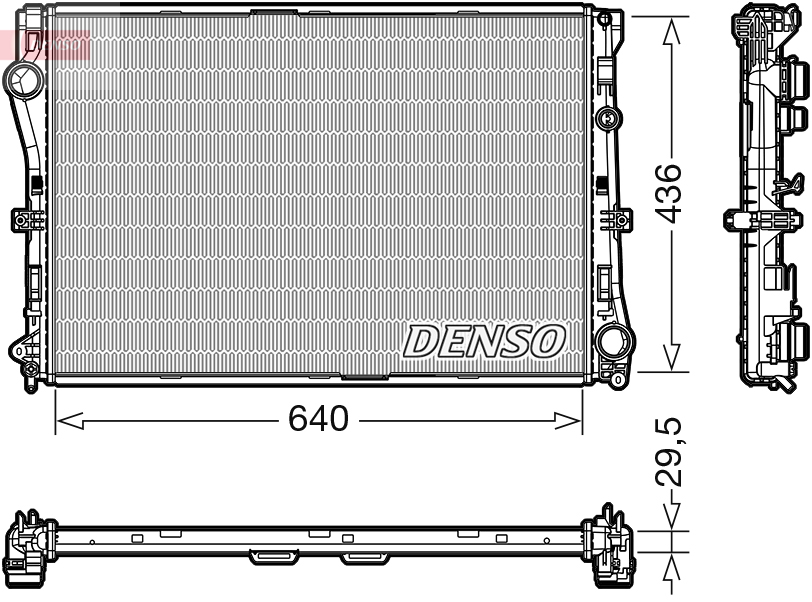 Denso Radiateur DRM17104