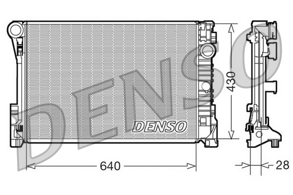 Denso Radiateur DRM17110