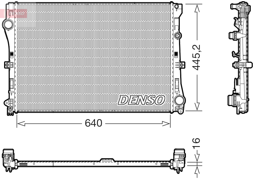 Denso Radiateur DRM17118