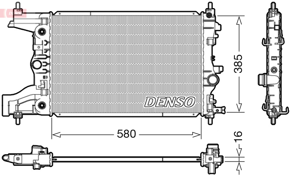 Denso Radiateur DRM20005