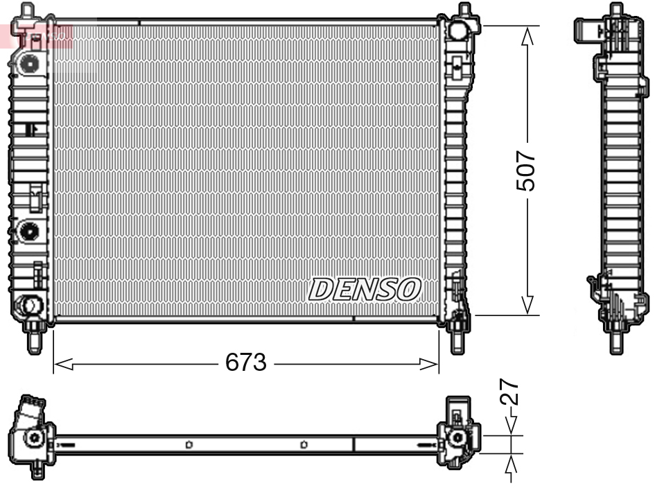 Denso Radiateur DRM20008