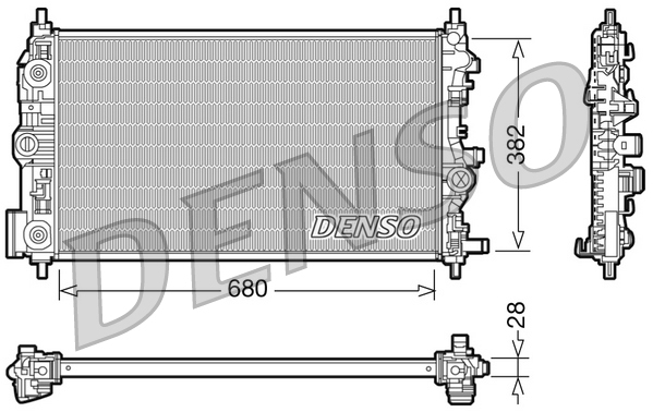 Denso Radiateur DRM20009