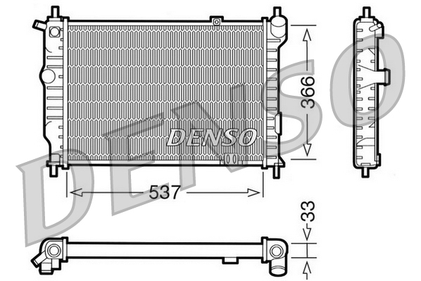 Denso Radiateur DRM20010