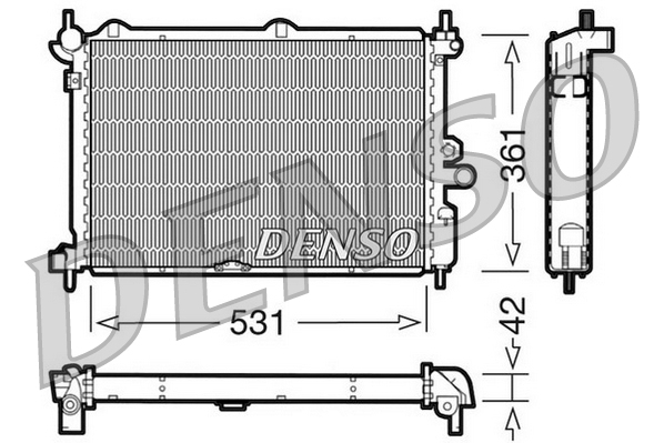 Denso Radiateur DRM20014