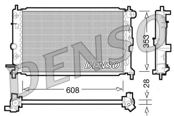 Denso Radiateur DRM20026