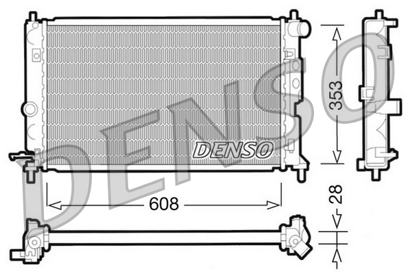 Denso Radiateur DRM20027