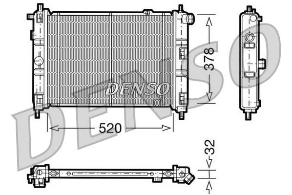 Denso Radiateur DRM20030