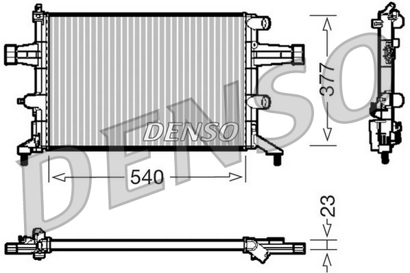 Denso Radiateur DRM20080