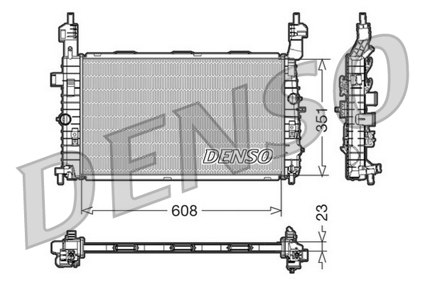 Denso Radiateur DRM20092