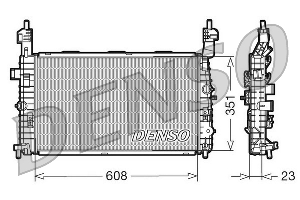 Denso Radiateur DRM20093