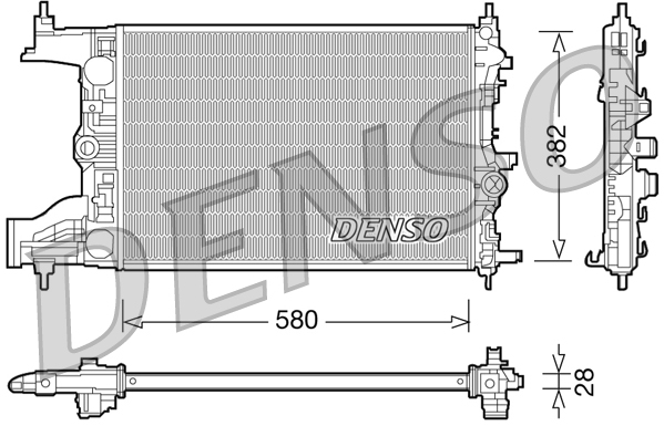 Denso Radiateur DRM20096