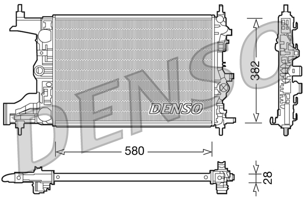 Denso Radiateur DRM20098