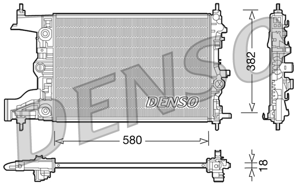 Denso Radiateur DRM20099