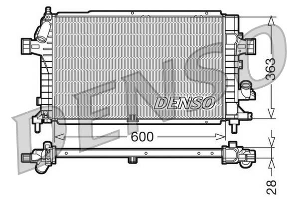 Denso Radiateur DRM20100