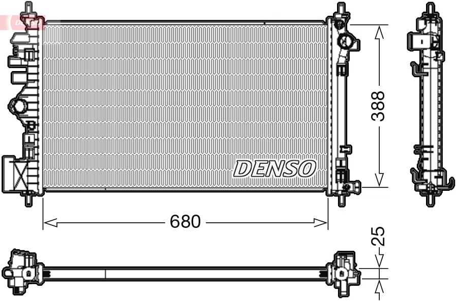 Denso Radiateur DRM20107